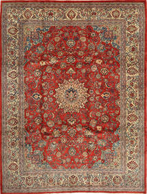  マハル 絨毯 270X363 オリエンタル 手織り 茶/赤 大きな (ウール, )