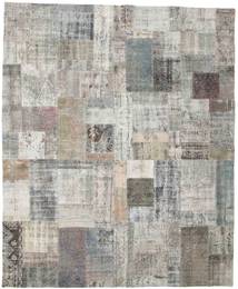 パッチワーク 絨毯 250X304 モダン 手織り 薄い灰色/濃いグレー 大きな (ウール, トルコ)