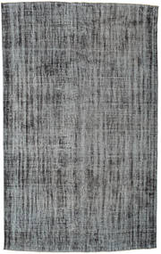  カラード ヴィンテージ 絨毯 182X298 モダン 手織り 濃いグレー/黒 (ウール, )