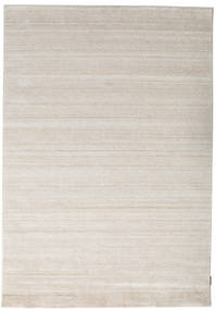  160X230 単色 Bamboo シルク ルーム 絨毯 - クリームベージュ色 