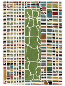 ウール 絨毯 160X230 New-York/Manhattan Handtufted マルチカラー 絨毯 