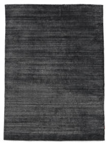 Bamboo Silk Loom 160X230 チャコールグレー 単色 絨毯 