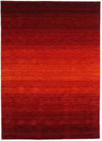  ギャッベ Rainbow - 赤 絨毯 210X290 モダン 赤 (ウール, )