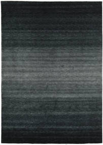  ギャッベ Rainbow - グレー 絨毯 240X340 モダン 黒/濃いグレー (ウール, インド)