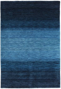 ギャッベ Rainbow - 青 絨毯 160X230 モダン 紺色の/青 (ウール, インド)