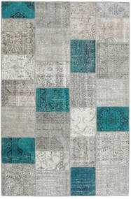  パッチワーク 絨毯 197X301 モダン 手織り 薄い灰色 (ウール, トルコ)