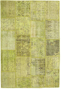  パッチワーク 絨毯 157X233 モダン 手織り グリーン/薄緑色 (ウール, )