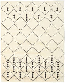  Berber インド - Off-白/黒 絨毯 190X240 モダン 手織り 黄色/ベージュ (ウール, インド)