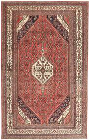 絨毯 ペルシャ ハマダン パティナ 絨毯 193X305 茶/赤 (ウール, ペルシャ/イラン)