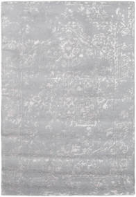  Orient Express - グレー 絨毯 140X200 モダン 手織り 薄い灰色 (ウール/バンブーシルク, インド)
