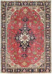 絨毯 ペルシャ タブリーズ パティナ 絨毯 193X280 赤/オレンジ (ウール, ペルシャ/イラン)