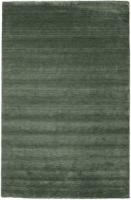  ハンドルーム Fringes - フォレストグリーン 絨毯 300X400 モダン オリーブ色/深緑色の 大きな (ウール, インド)