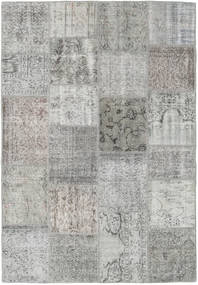  パッチワーク 絨毯 157X227 モダン 手織り 濃いグレー/深緑色の (ウール, トルコ)