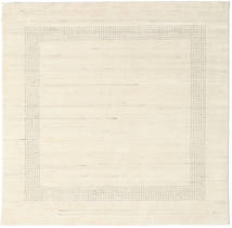  ハンドルーム Gabba - ナチュラル 絨毯 200X200 モダン 正方形 ベージュ (ウール, インド)