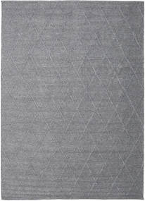  Svea - チャコール 絨毯 200X300 モダン 手織り 薄い灰色/濃いグレー (ウール, インド)