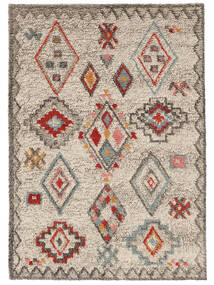  Fatima - Multi 絨毯 200X300 モダン 手織り 薄い灰色/ベージュ (ウール, インド)