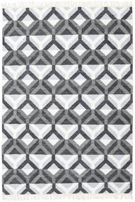  Aino 絨毯 160X230 モダン 手織り 水色/ホワイト/クリーム色 (ウール/バンブーシルク, インド)