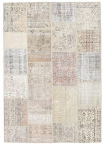  パッチワーク 絨毯 158X230 モダン 手織り 薄い灰色 (ウール, トルコ)