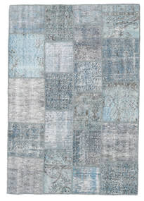  パッチワーク 絨毯 139X201 モダン 手織り 濃いグレー/紺色の (ウール, トルコ)