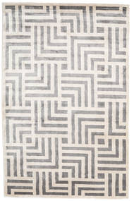 Maze 200X300 グレー/オフホワイト 幾何学模様 絨毯 