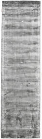  Broadway - ミスティグレー 絨毯 80X300 モダン 廊下 カーペット 薄い灰色/濃いグレー ( インド)
