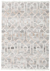 屋外カーペット Trinny - 茶/Nature 絨毯 140X200 モダン 手織り 薄い灰色 ( インド)