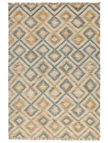 屋外カーペット Patagonia Jute 絨毯 200X300 モダン 手織り ベージュ/薄い灰色 ( インド)