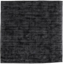  Tribeca - チャコール 絨毯 250X250 モダン 正方形 濃いグレー 大きな ( インド)
