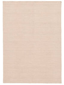  キリム ルーム - ミスティピンク 絨毯 160X230 モダン 手織り ライトピンク (ウール, インド)