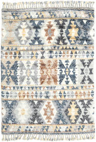  Märta - 青 絨毯 160X230 モダン 手織り 薄い灰色/ベージュ (ウール, インド)