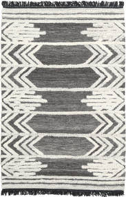  Arrow 絨毯 120X180 モダン 手織り 濃いグレー/ベージュ/薄い灰色 (ウール, インド)