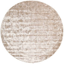 Crystal - Cream ベージュ 絨毯 Ø 250 モダン ラウンド ホワイト/クリーム色/薄い灰色 大きな ( インド)