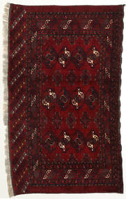 104X175 絨毯 アフガン Khal Mohammadi 絨毯 オリエンタル 深紅色の/ベージュ (ウール, アフガニスタン)