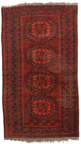 117X211 絨毯 アフガン Khal Mohammadi 絨毯 オリエンタル 手織り 赤/深紅色の (ウール, アフガニスタン)