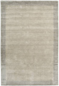  ハンドルーム Frame - Greige 絨毯 160X230 モダン 薄い灰色/ホワイト/クリーム色 (ウール, インド)