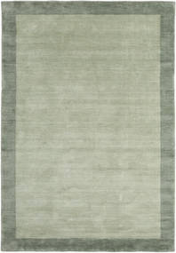 Handloom Frame 160X230 グレー/グリーン 単色 ウール 絨毯 絨毯 