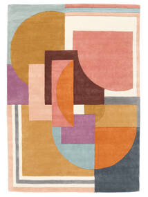  Arty - Multi 絨毯 160X230 モダン 暗めのベージュ色の/ベージュ (ウール, インド)