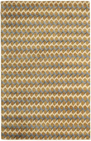  Sandnes 絨毯 150X240 モダン 手織り ベージュ/薄茶色 (ウール, インド)