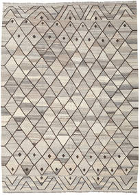  キリム Ariana 絨毯 209X286 モダン 手織り 薄い灰色/薄茶色 (ウール, アフガニスタン)