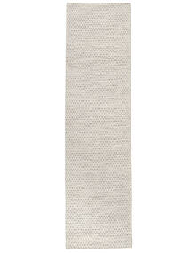 キリム Honey Comb - ベージュ 絨毯 80X340 モダン 手織り 廊下 カーペット ベージュ (ウール, )
