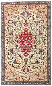  ナジャファバード パティナ 絨毯 140X236 オリエンタル 手織り ベージュ/濃い茶色 (ウール, ペルシャ/イラン)