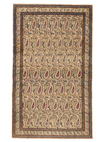 85X147 絨毯 ケルマン パティナ オリエンタル ベージュ/茶 (ウール, ペルシャ/イラン)