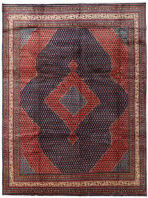 絨毯 ペルシャ サルーク Mir 絨毯 280X375 赤/暗いピンク 大きな (ウール, ペルシャ/イラン)