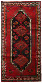  カシュガイ 絨毯 154X300 オリエンタル 手織り 廊下 カーペット 深紅色の/赤 (ウール, )