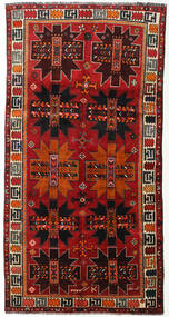 絨毯 ペルシャ カシュガイ 142X279 廊下 カーペット 赤/深紅色の (ウール, ペルシャ/イラン)