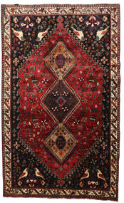 絨毯 カシュガイ 絨毯 165X268 深紅色の/赤 (ウール, ペルシャ/イラン)