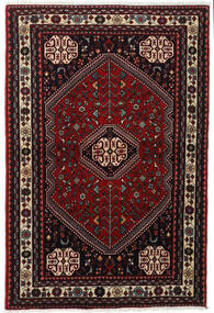 絨毯 ペルシャ アバデ 絨毯 105X155 深紅色の/ベージュ (ウール, ペルシャ/イラン)