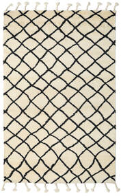  Atlas Berber 絨毯 180X275 モダン 手織り ベージュ/黒 (ウール, インド)