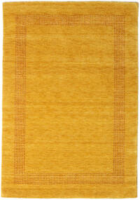  ハンドルーム Gabba - ゴールド 絨毯 140X200 モダン 黄色/オレンジ (ウール, インド)