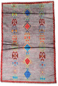  Moroccan Berber - Afghanistan 絨毯 116X172 モダン 手織り 薄紫色/ライトピンク (ウール, アフガニスタン)